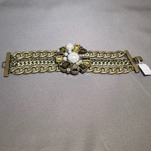 Gold Lia Sophia bracelet.